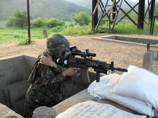  공군학사장교 훈련일지 33일차 [방독면 사격]