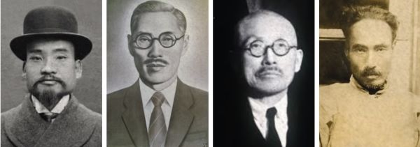 독립운동가-민강&#44; 안희제&#44; 김홍량&#44; 김동삼