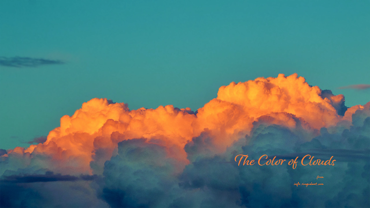 11 노을 구름 C - The Color of Clouds 구름배경화면