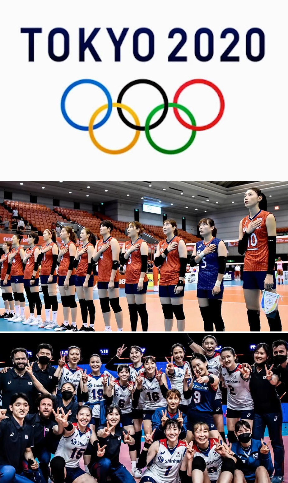 도쿄올림픽여자배구대표팀