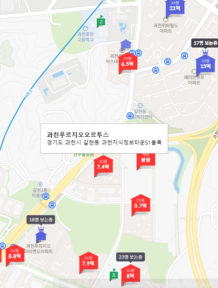 과천시-부동산-시세