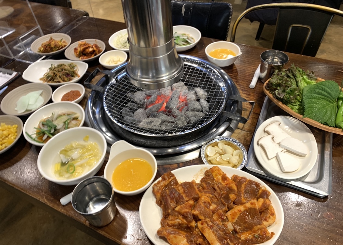 양지말화로구이 고추장삼겹살
