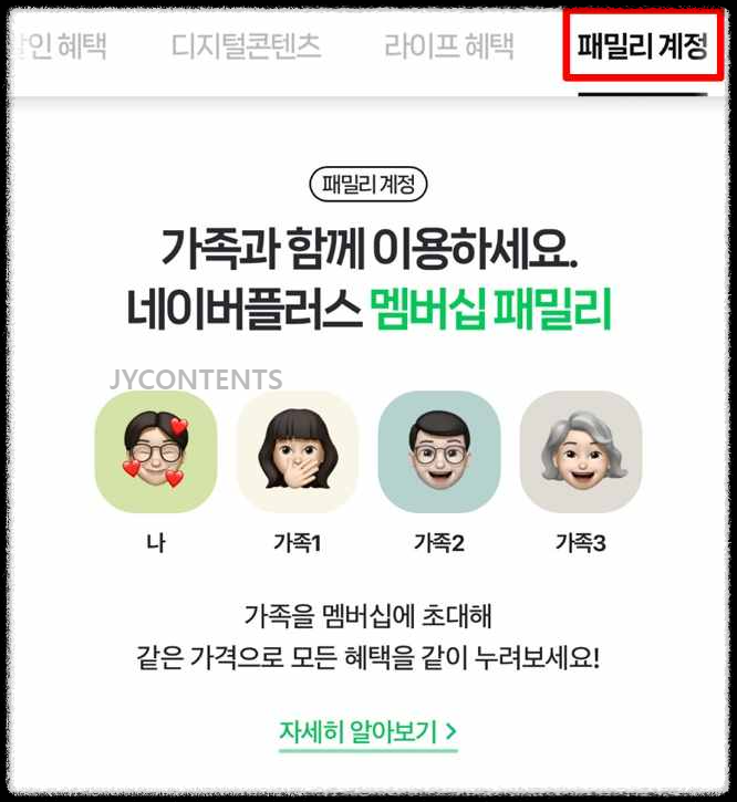 네이버 멤버십 패밀리 활용 방법