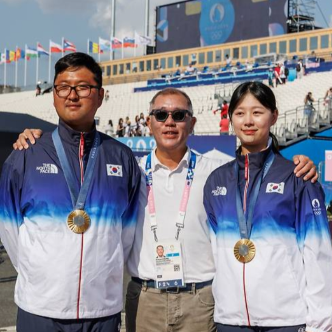 양궁 3관왕 김우진 임시현 포상금 8억원