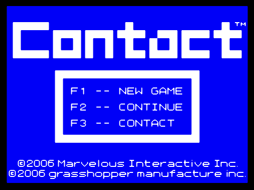  마벨러스 - 콘택트 (コンタクト - Contact) NDS - RPG (롤플레잉)