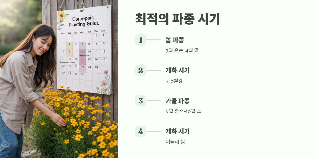 금계국 파종시기 확인 2