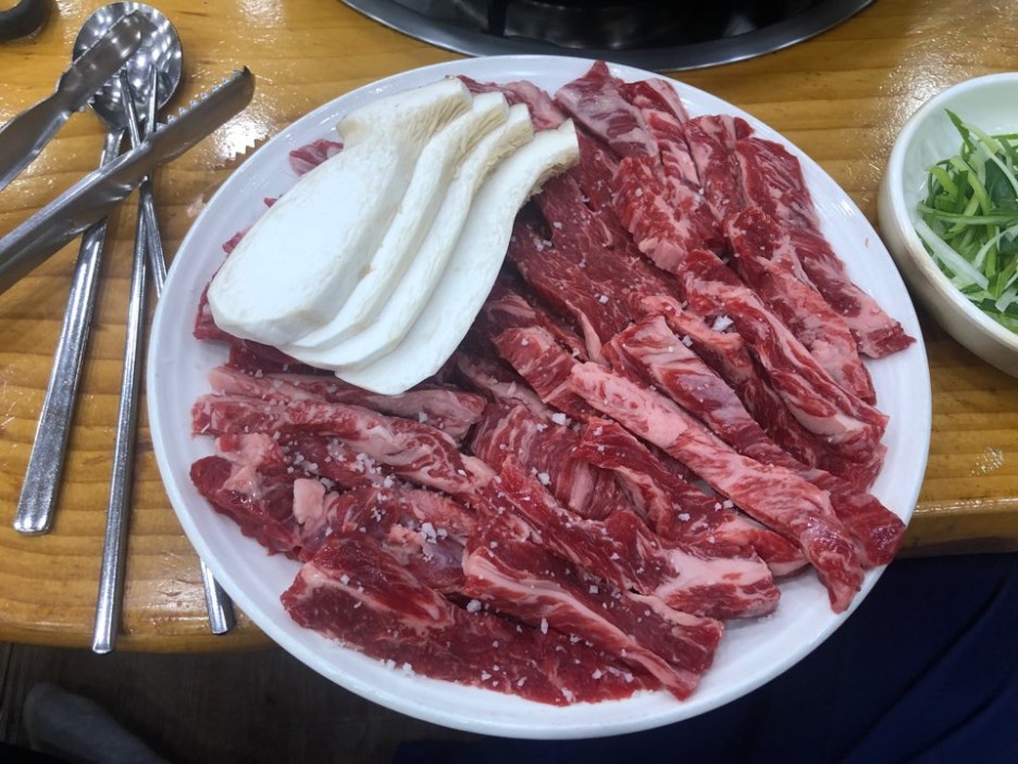  전주 목초마을 한우 돼야지. 소고기, 삽겹살 맛집, JMT