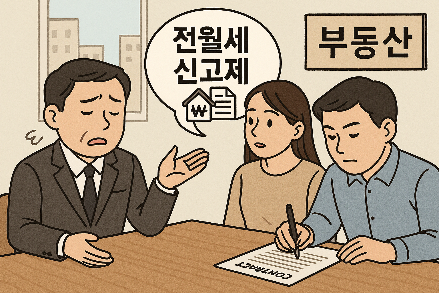 전월세 신고제 강화 관련 이미지