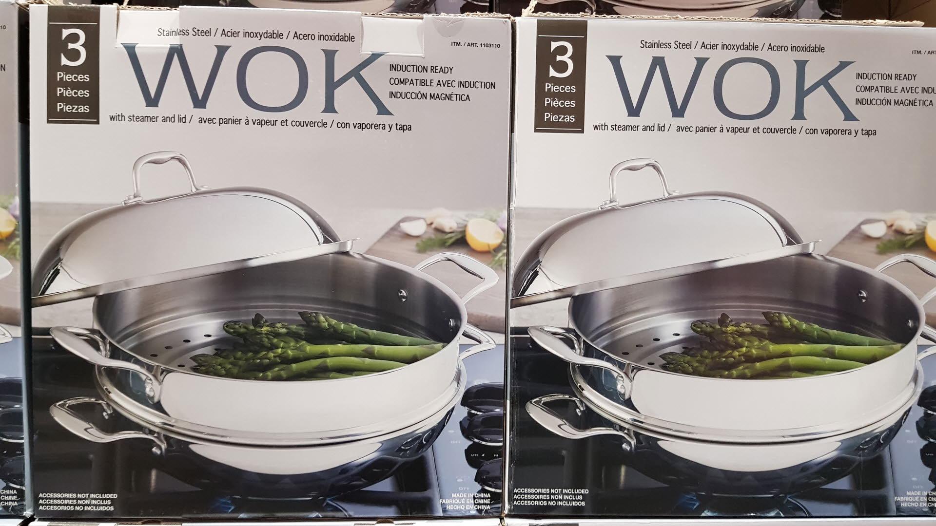 LINKFAIR
스텐레스웍 &amp; 찜기세트
3P (뚜껑포함)
LINKFAIR SS WOK W/STEAMER