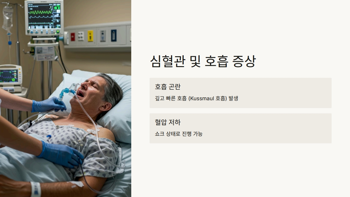 고혈당쇼크 위험성