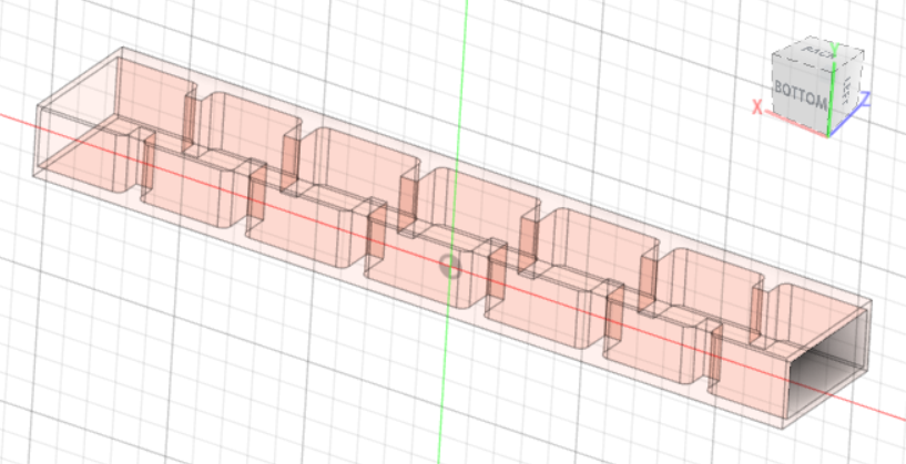  WR-90 Waveguide filter (BPF)