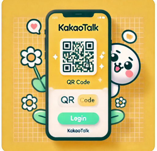 카카오톡 PC 버전 로그인하는 방법 - 방법 2: QR 코드 로그인 카카오톡 PC 버전 로그인하는 방법