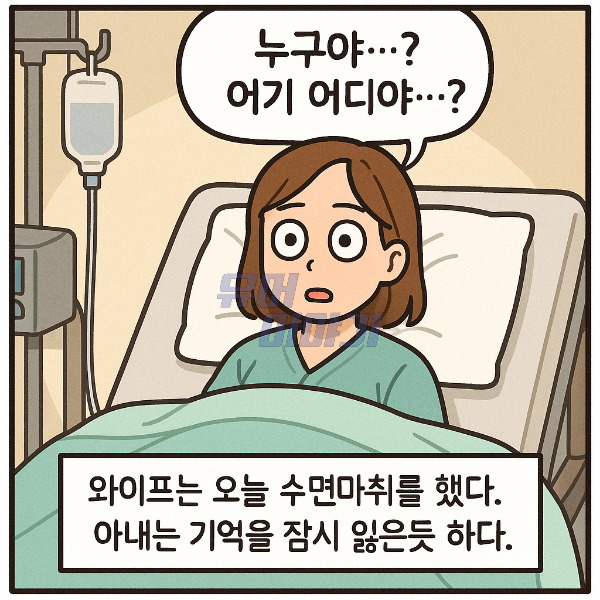 마취로 잠시 기억을 잃은 아내의 충격적인 고백… 2