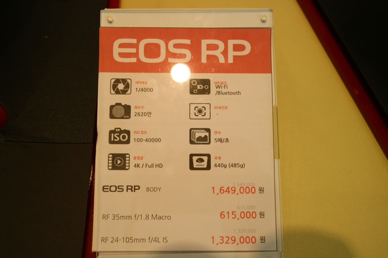 캐논 EOS RP를 살까? EOS R10을 살까?