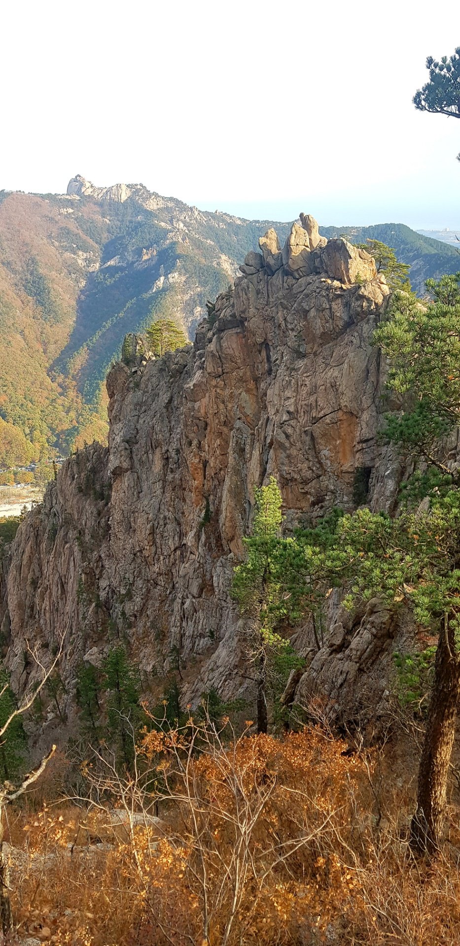 강원 설악산 만추 가을산행 별을따는소년릿지