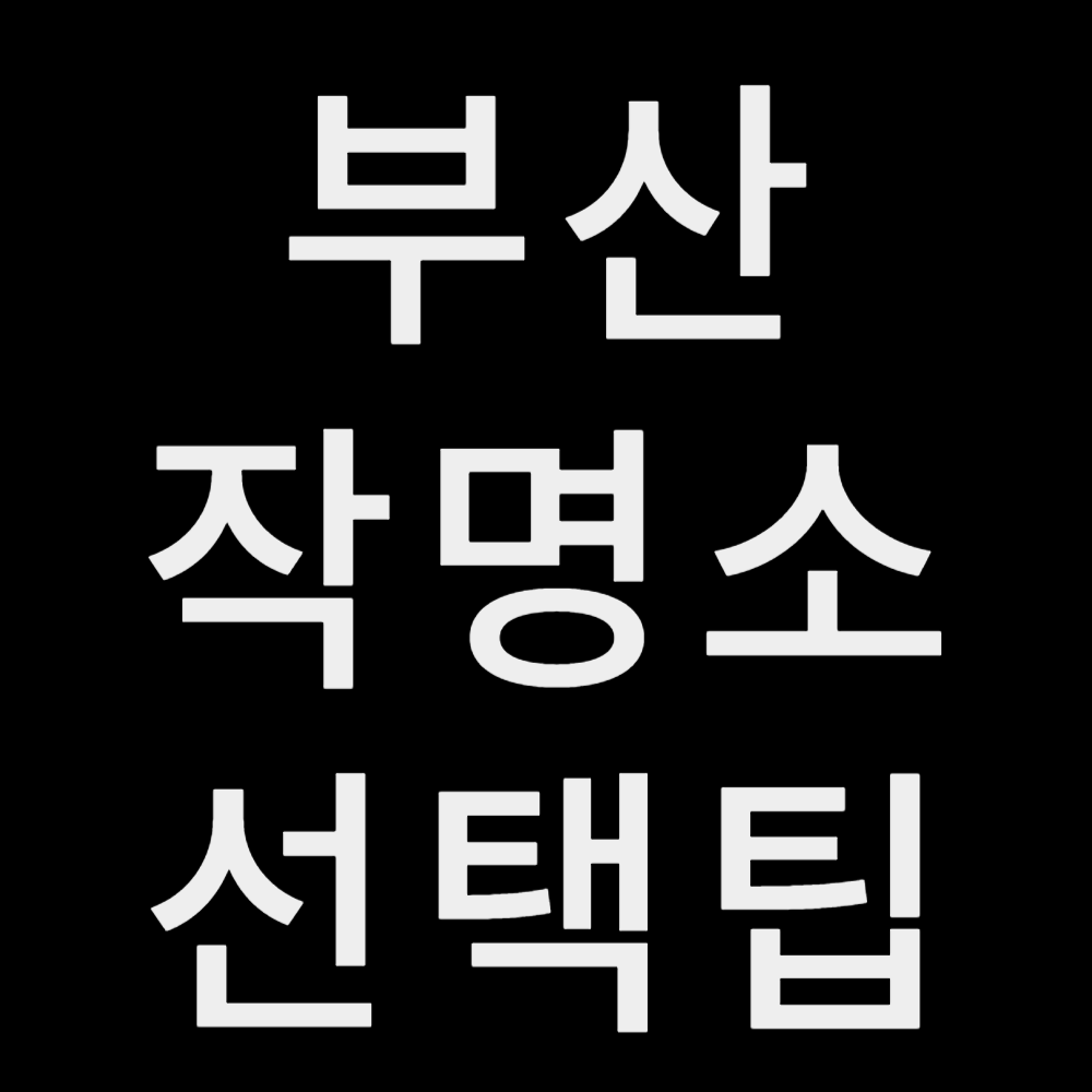 부산작명소