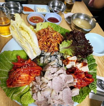 굴보쌈 달인