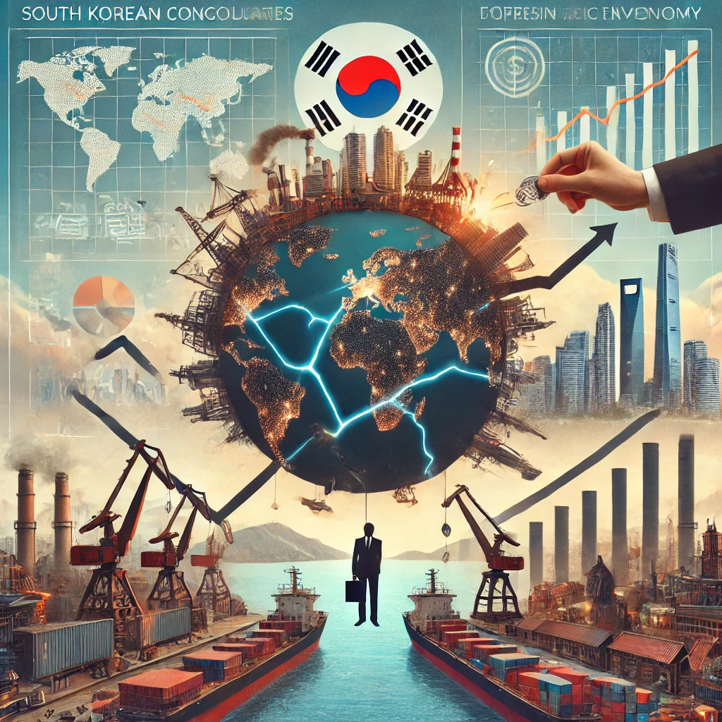 해외 투자에 집중하는 대기업 이미지