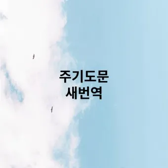 주기도문 새번역 개역 주기도문 송 알아보기_11