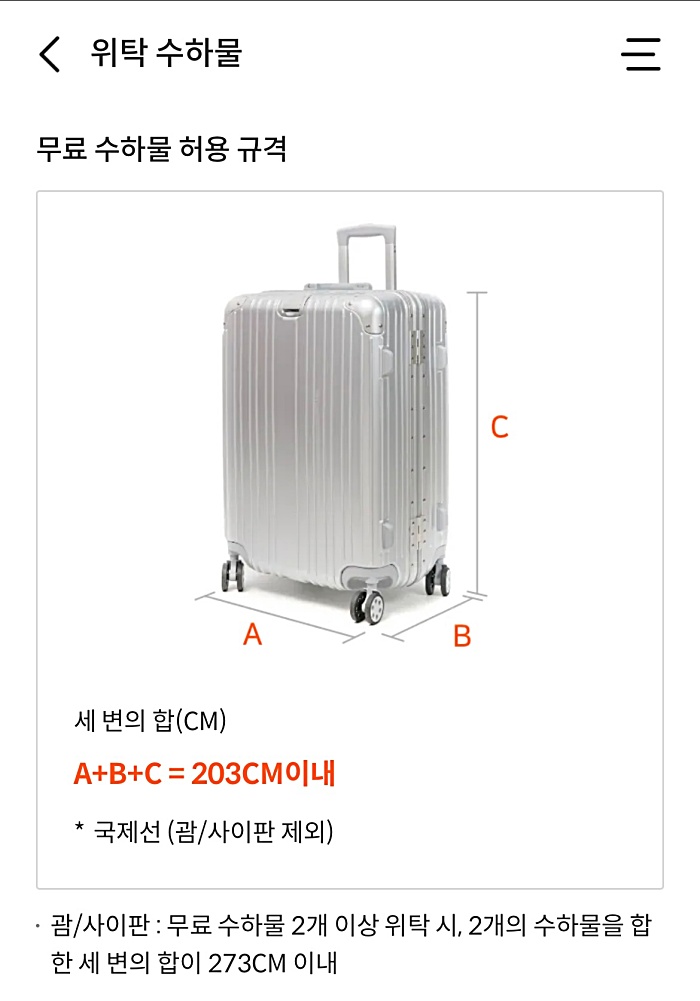 제주항공 위탁수하물 규정