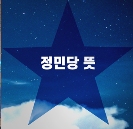  사재기 의혹에 강력하게 의혹을 제기한 정민당. 정민당은 무슨단체?