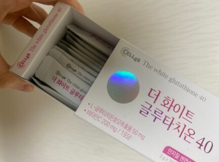 더화이트 글루타치온 40 패키지