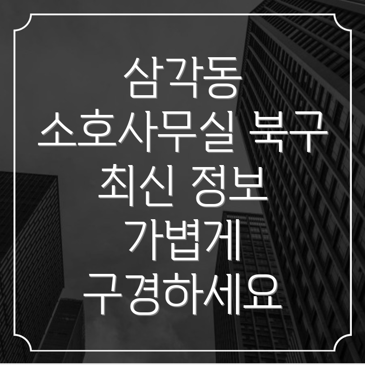 광주 북구 소호사무실