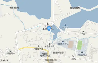 해송수산물회센터-위치