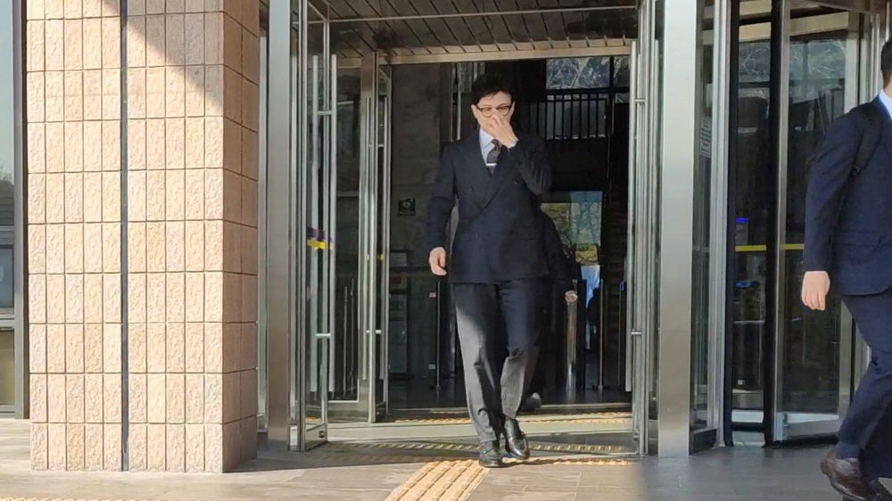  한동훈 법무부장관 (현 국민의힘 비대위원장)의 도어스테핑 인터뷰