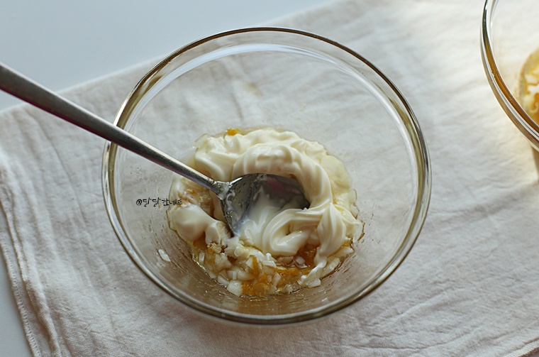 2가지 style로 알려드릴게요 유자드레싱만들기 유자청샐러드소스 21