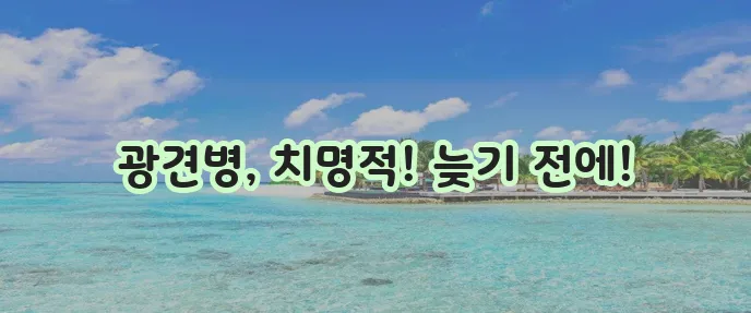 광견병 증상 원인 치료 그리고 예방접종이 중요합니다