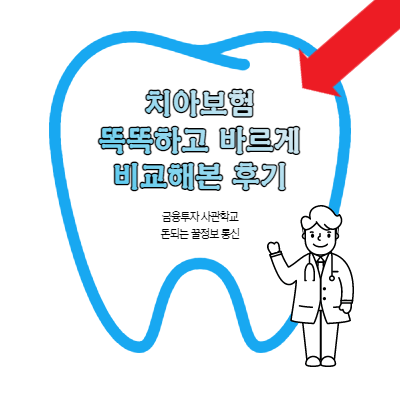  치아보험 비교견적 사이트 후기 다이렉트 (금감원 추천)