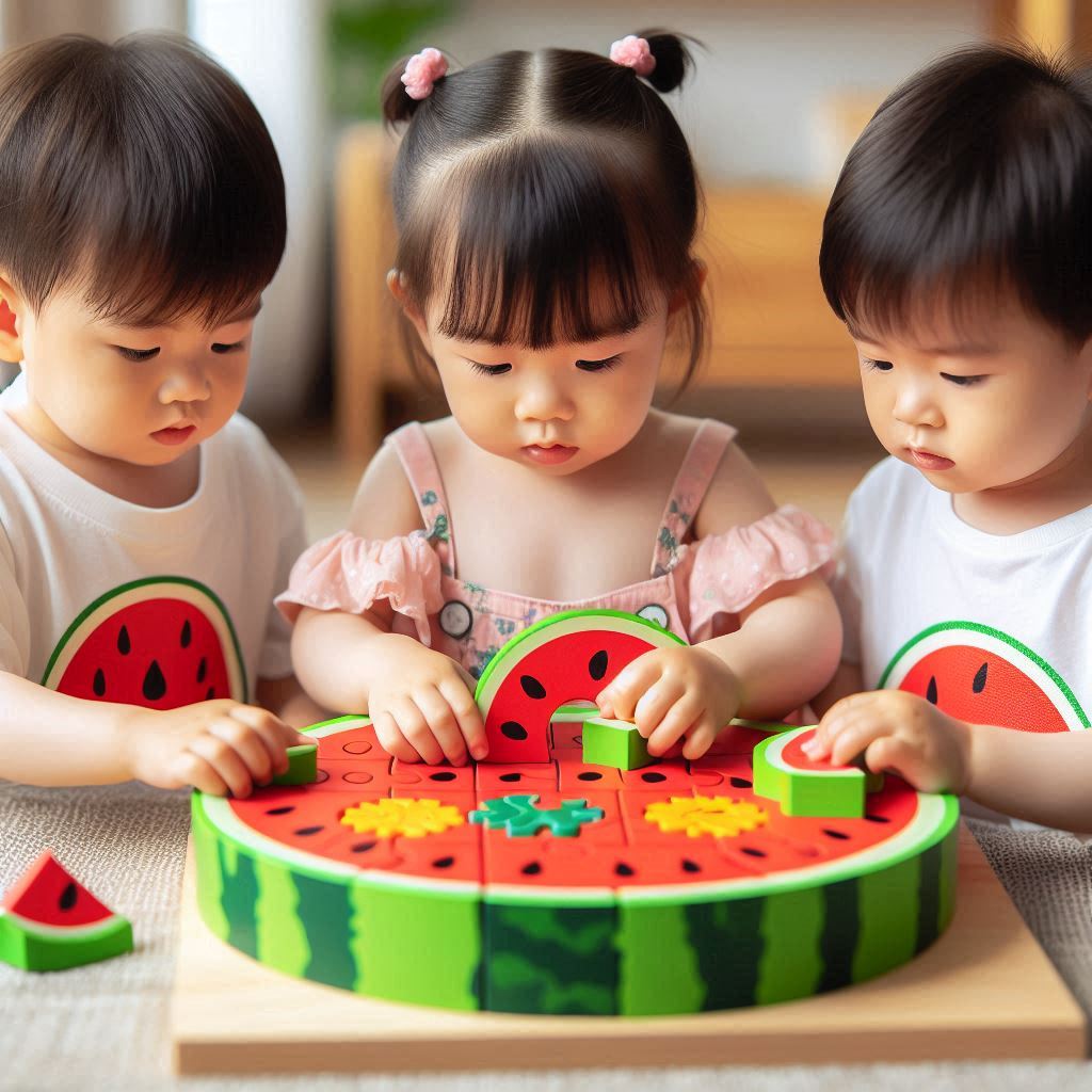 수박 퍼즐 맞추기