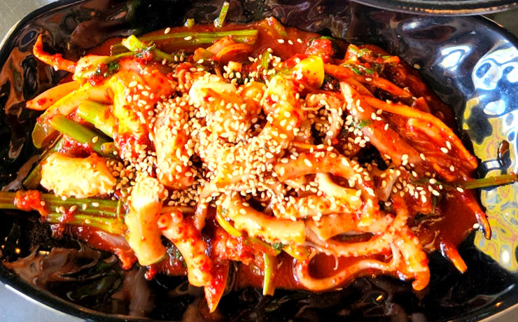 낙지무침