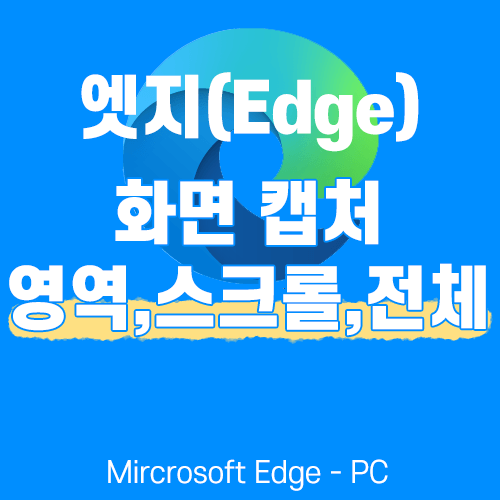  [Edge] 마이크로소프트 엣지 스크롤 캡처, 전체페이지 캡처, 설치x