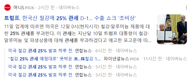 한국 경제 영향