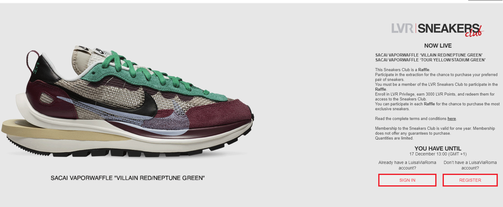 nike sacai luisaviaroma