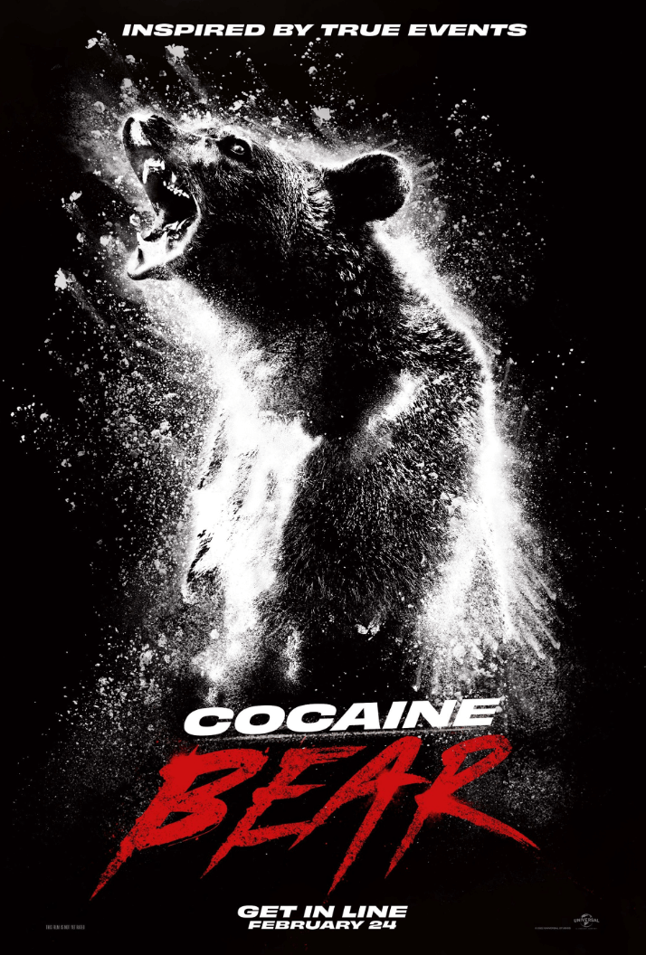 영화 코카인베어(2023) 포스터