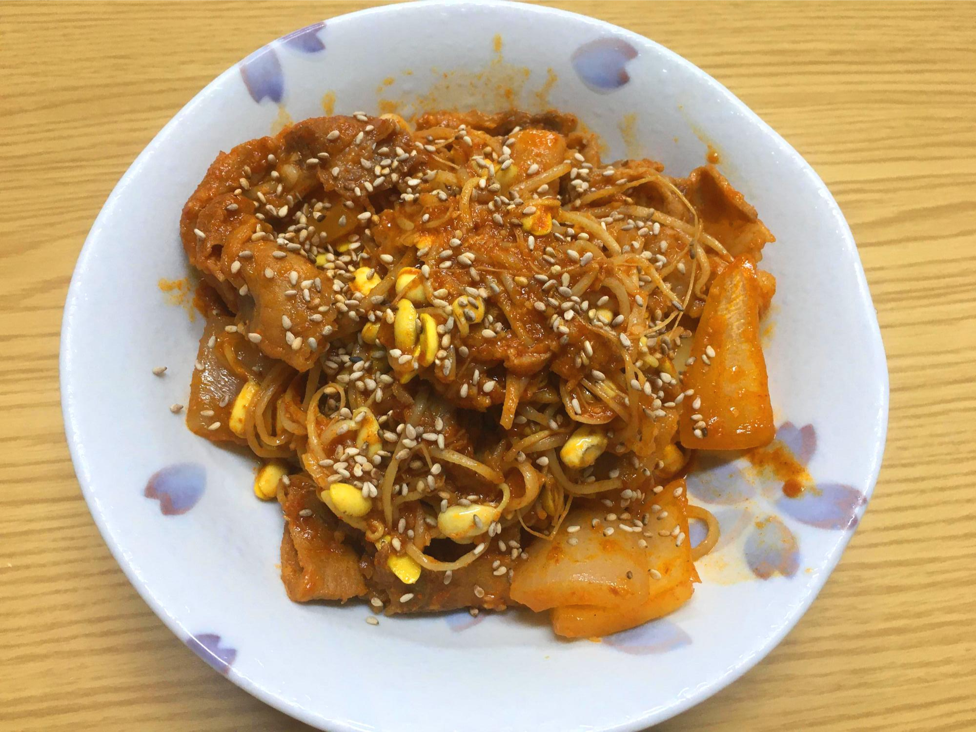  콩나물 삼겹살 볶음, 술안주 만들기! 남은 식재료 활용!