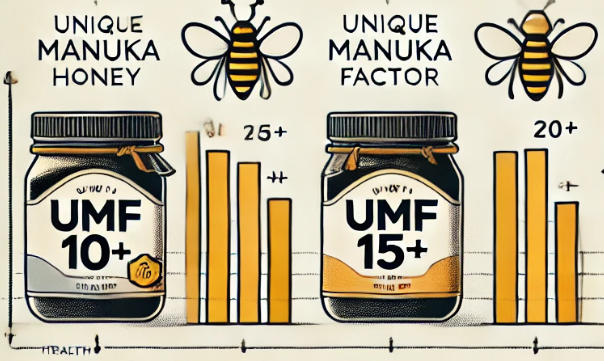 마누카 꿀의 UMF 및 종류