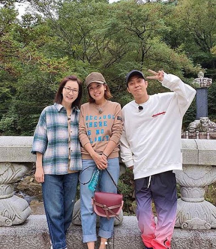  배우 전인화 과거 데뷔 초 사진 및 자녀 사진