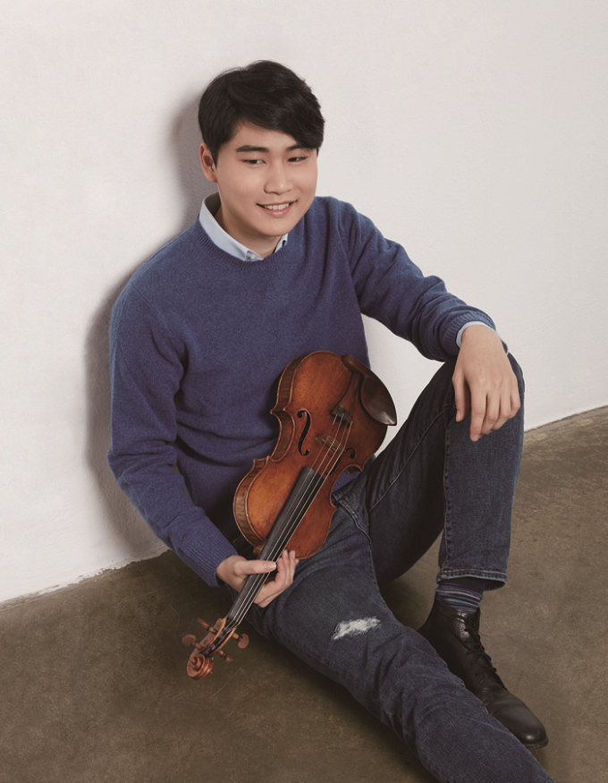 violinist Yang&#44; In-Mo