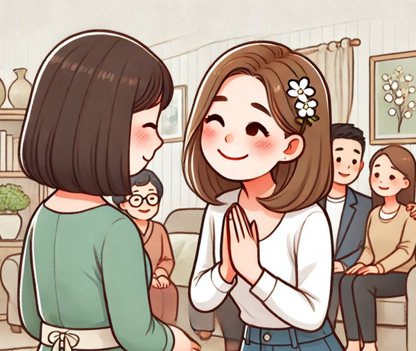 남편의 사촌 형의 부인을 나는 어떻게 부를까?