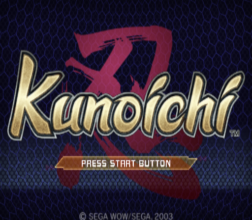  세가 / 다테 액션 - 쿠노이치 くのいち -忍- - Kunoichi (PS2 - iso 다운로드)