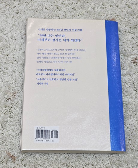 삶의 무기가 되는 한마디 (후면 표지)