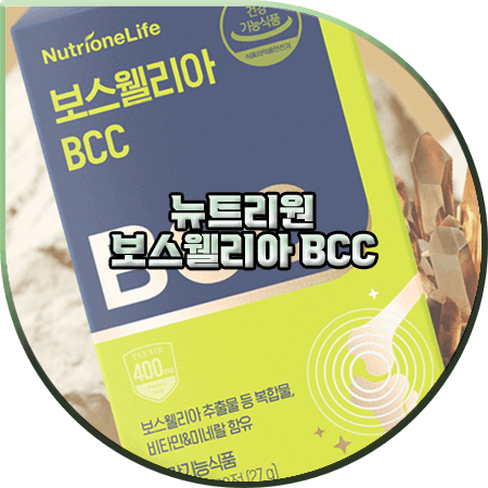  뉴트리원 보스웰리아 효능 및 성분/부작용/먹는법 등 :: 정우성 보스웰리아 BCC