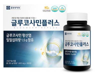 종근당건강 글루코사민&#44; 180정&#44; 1박스