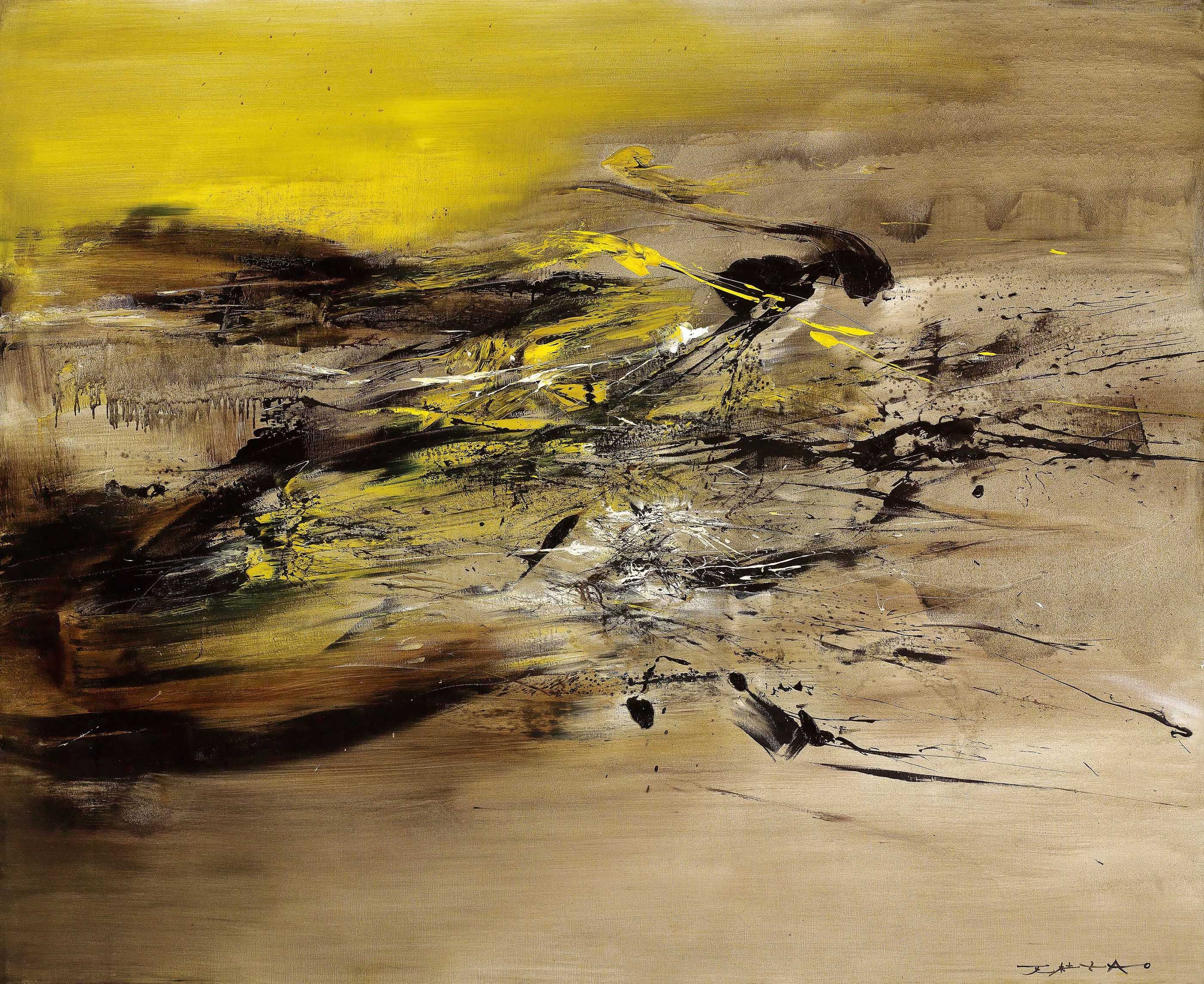 자오우키(Zao Wou-Ki), 중국, 화가, 1920-2013