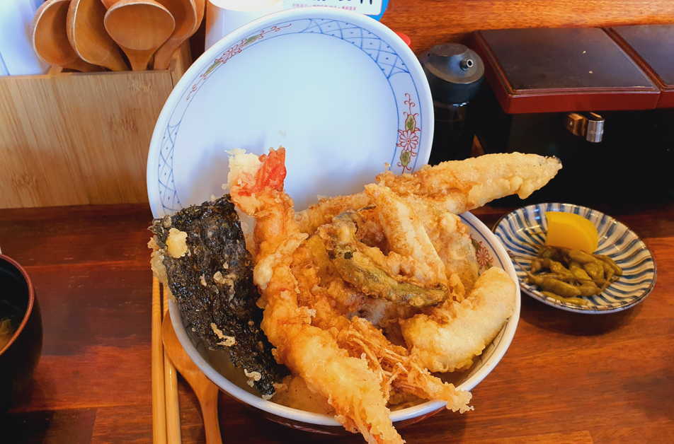 통영 숨겨진 텐동 맛집 '니지텐' 방문기, 튀김 종결!
