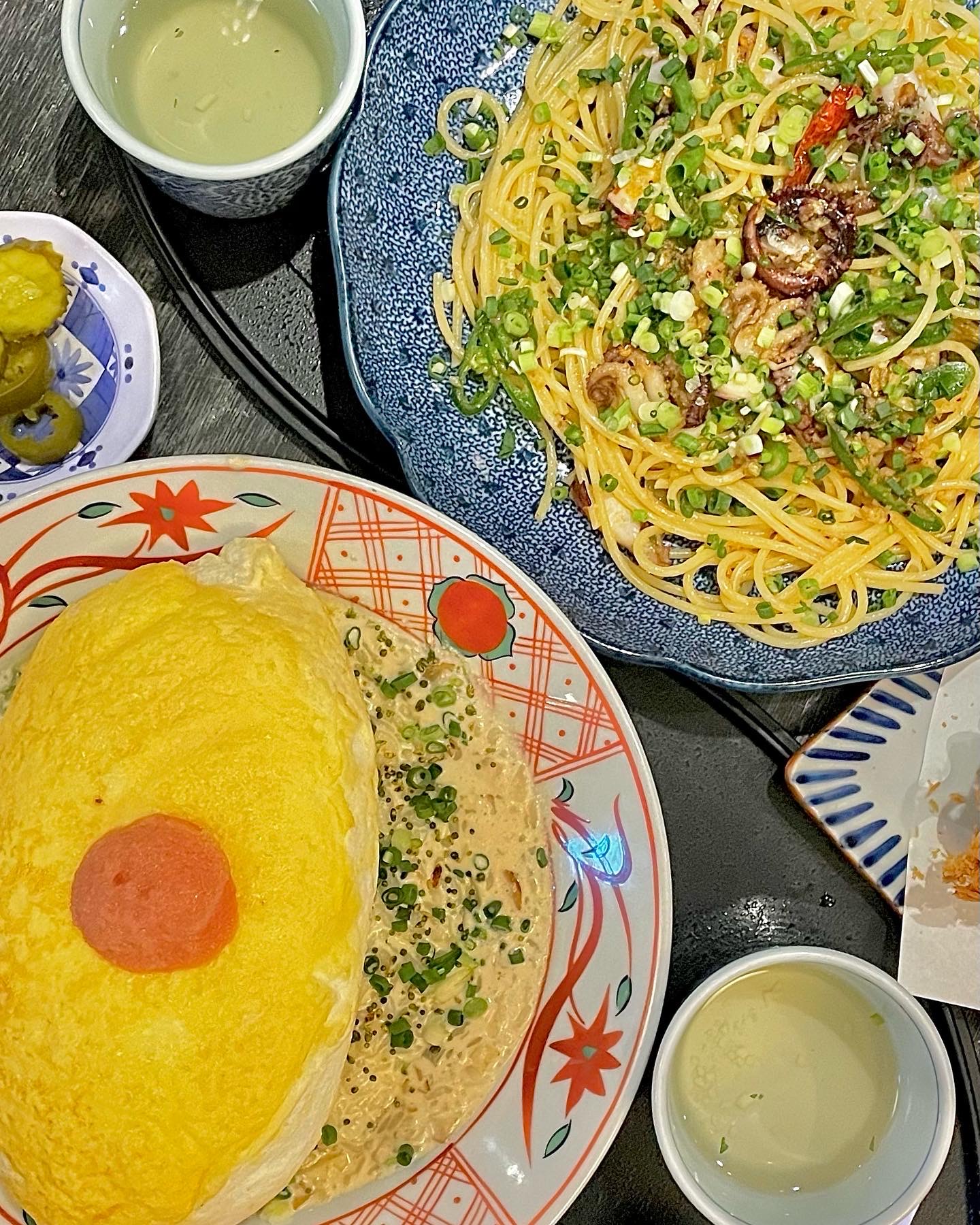  [홍대] 일본풍 스파게티와 수플레오믈렛 <요멘야 고에몬>